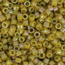 DB2272B Glazed Opaque Pistachio Size 11/0 Miyuki Delica Beads, 50gm bag DB2272B Glazed Opaque Pistachio Size 11/0 Miyuki Delica Beads, 50gm bag