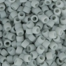 DB2281 Glazed Opaque Cadet Grey Size 11/0 Miyuki Delica Beads, 50gm bag DB2281 Glazed Opaque Cadet Grey Size 11/0 Miyuki Delica Beads, 50gm bag