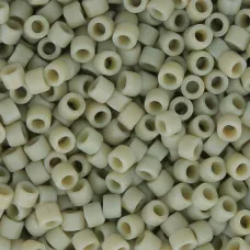 DB2282  Glazed Opaque Grey Size 11/0 Miyuki Delica Beads, 50gm bag