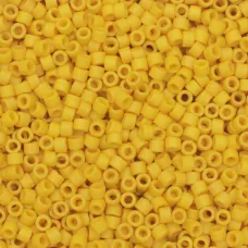 DB2284B  Frost Opaque Glazed Cream Size 11/0 Miyuki Delica Beads, 50gm bag