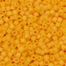 DB2285 Matte Opaque Glazed Banana Size 11/0 Miyuki Delica Beads, 50gm bag
