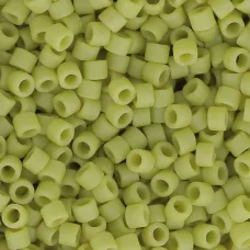 DB2290 Matte Opaque Glazed Spring Green Size 11/0 Miyuki Delica Beads, 50gm bag