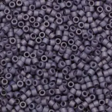 DB2292  Frost Opaque Glazed Grape Size 11/0 Miyuki Delica Beads, 50gm bag