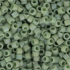 DB2310B  Frost Opaque Glazed Rainbow Kiwi Size 11/0 Miyuki Delica Beads, 50gm b...