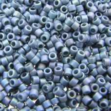 DB2316B Matte Opaque Glazed Moody Blue AB Size 11/0 Miyuki Delica Beads, 50gm ... DB2316B Matte Opaque Glazed Moody Blue AB Size 11/0 Miyuki Delica Beads, 50gm ...