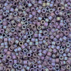 DB2322B Frost Opaque Glazed Rainbow Grape Size 11/0 Miyuki Delica Beads, 50gm ba... DB2322B Frost Opaque Glazed Rainbow Grape Size 11/0 Miyuki Delica Beads, 50gm ba...