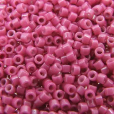 DB2353 Opaque Raspberry Duracoat size 11/0 Miyuki Delica Beads, 50gm approx.. DB2353 Opaque Raspberry Duracoat size 11/0 Miyuki Delica Beads, 50gm approx..