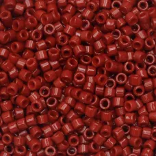 DB2354 Opaque Barn Red Duracoat size 11/0 Miyuki Delica Beads, 50gm approx.. DB2354 Opaque Barn Red Duracoat size 11/0 Miyuki Delica Beads, 50gm approx..