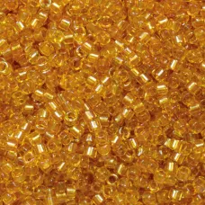 DB2372 Sunflower Fancy Lined Size 11/0 Miyuki Delica Beads, 50gm bag