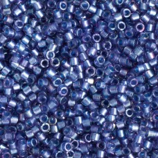 DB2386B Han Blue Fancy Lined Size 11/0 Miyuki Delica Beads, 50gm bag DB2386B Han Blue Fancy Lined Size 11/0 Miyuki Delica Beads, 50gm bag