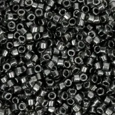 DB2394 Platinum Fancy Lined Size 11/0 Miyuki Delica Beads, 50gm bag DB2394 Platinum Fancy Lined Size 11/0 Miyuki Delica Beads, 50gm bag