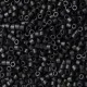 DBL0310 Black Matte Size 8/0 Miyuki Delica Beads, Colour Code 0310, 5.2g approx.