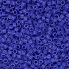 DB1138 Blue Cyan Opaque, Size 11/0 Miyuki Delica Beads, 50g approx. DB1138 Blue Cyan Opaque, Size 11/0 Miyuki Delica Beads, 50g approx.