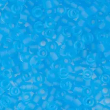 DB1269 Blue Ocean Transparent Matte, Size 11/0 Miyuki Delica Beads, 50g approx.
