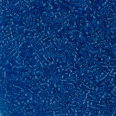 DB0714 Capri Blue Transparent, Size 11/0 Miyuki Delica Beads, 50gm bag