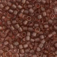 DB0772 Dark Beige Transparent Matte Dyed, Size 11/0 Miyuki Delica Beads, 50g app... DB0772 Dark Beige Transparent Matte Dyed, Size 11/0 Miyuki Delica Beads, 50g app...