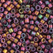 DB1014 Dark Bronze Violet AB Metallic Gold Luster, Size 11/0 Miyuki Delica Beads... DB1014 Dark Bronze Violet AB Metallic Gold Luster, Size 11/0 Miyuki Delica Beads...
