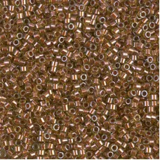DB1703 Copper Pearl Lined Chartreuse, Size 11/0 Miyuki Delica Beads, 50g Wholesa... DB1703 Copper Pearl Lined Chartreuse, Size 11/0 Miyuki Delica Beads, 50g Wholesa...