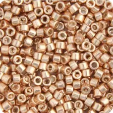 DB0411 Apricot Gold Opaque Galvanized-Dyed, Size 11/0 Miyuki Delica Beads, 50gm ... DB0411 Apricot Gold Opaque Galvanized-Dyed, Size 11/0 Miyuki Delica Beads, 50gm ...