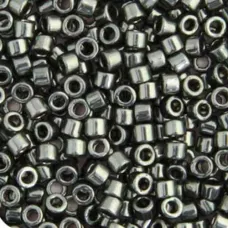 DB0457 Grey Green Opaque Nickel Plated Dyed, Size 11/0 Miyuki Delica Beads, 50g ... DB0457 Grey Green Opaque Nickel Plated Dyed, Size 11/0 Miyuki Delica Beads, 50g ...