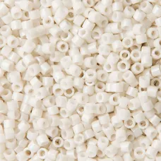 DB0211 Alabaster Glazed Luster, Size 11/0 Miyuki Delica Beads, 50gm bag DB0211 Alabaster Glazed Luster, Size 11/0 Miyuki Delica Beads, 50gm bag