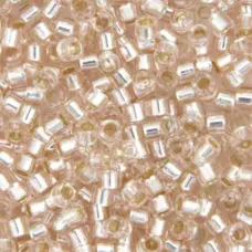 DB1203 Pink Mist Silver Lined, Size 11/0 Miyuki Delica Beads, 50gm bag DB1203 Pink Mist Silver Lined, Size 11/0 Miyuki Delica Beads, 50gm bag