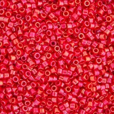 DB0214 Red Opaque Luster, Size 11/0 Miyuki Delica Beads, 50gm bag DB0214 Red Opaque Luster, Size 11/0 Miyuki Delica Beads, 50gm bag
