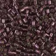 DBL1204 Silverlined Mauve size 8/0 Miyuki Delica Beads, Colour 1204, 5.2g approx. DBL1204 Silverlined Mauve size 8/0 Miyuki Delica Beads, Colour 1204, 5.2g approx.