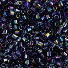 DB2206B Crystal Magic Blue, Size 11/0 Miyuki Delica Beads, 50gm bag DB2206B Crystal Magic Blue, Size 11/0 Miyuki Delica Beads, 50gm bag