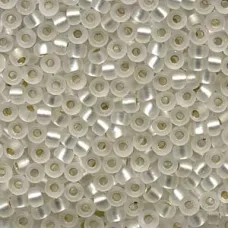 Matte Crystal Silver Lined, Colour 0001F Miyuki 6/0 Seed Beads, wholesale pack, ... Matte Crystal Silver Lined, Colour 0001F Miyuki 6/0 Seed Beads, wholesale pack, ...