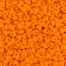 Orange Mandarin Opaque Miyuki 15/0 Seed Beads, 100g, Colour 0405 Orange Mandarin Opaque Miyuki 15/0 Seed Beads, 100g, Colour 0405