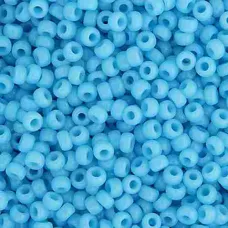 Light Blue Opaque Miyuki 15/0 Seed Beads, 100g, Colour 0413 Light Blue Opaque Miyuki 15/0 Seed Beads, 100g, Colour 0413