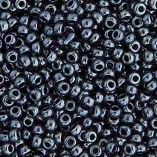 Bulk Bag Gunmetal Miyuki 15/0 Seed Beads, 100g, Colour 0451 Bulk Bag Gunmetal Miyuki 15/0 Seed Beads, 100g, Colour 0451
