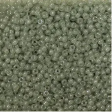 SageTranslucent Miyuki 11/0 Seed Beads, Colour 2375. 250g Wholesale Pack