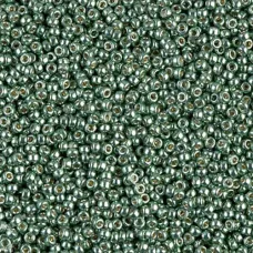 Sea Green Galvanised Duracoat Miyuki Seed Beads, Colour 4215, 100g approx. Sea Green Galvanised Duracoat Miyuki Seed Beads, Colour 4215, 100g approx.
