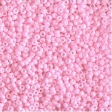 Pink Opaque Miyuki 8/0 Seed Beads, 250g, Colour 0415