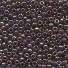 Chocolate Brown Opaque AB Miyuki size 6/0 Colour 0409R, 250g Wholesale pack Chocolate Brown Opaque AB Miyuki size 6/0 Colour 0409R, 250g Wholesale pack