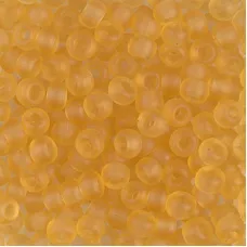 Miyuki Size 6 Seed Beads, Matte Light Topaz Transparent, Colour 0132F, 250 Gram Miyuki Size 6 Seed Beads, Matte Light Topaz Transparent, Colour 0132F, 250 Gram