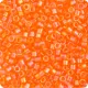 DBM0151 Light Orange Transparent AB, Size 10/0  Miyuki Delica Beads, Colour code -151 - 50g Bag
