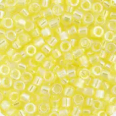 DBM0171 Yellow Transparent AB, Size 10/0  Miyuki Delica Beads, Colour code -171 - 50g Bag