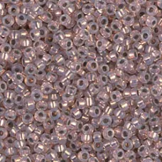 Copper Lined White Opal Miyuki 15/0 Seed Beads, 100g, Colour 0198 Copper Lined White Opal Miyuki 15/0 Seed Beads, 100g, Colour 0198