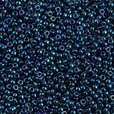 Metallic Indigo Iris Miyuki 11/0 Seed Beads, Colour 0467. 250g wholesale pack Metallic Indigo Iris Miyuki 11/0 Seed Beads, Colour 0467. 250g wholesale pack