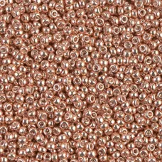 Galvanized Light Beige Miyuki 11/0 Seed Beads, 250g, Colour 1072L