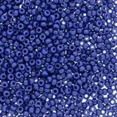 Opaque Navy Blue Duracoat Miyuki 15/0 Seed Beads, Colour 4493, 100g approx. Opaque Navy Blue Duracoat Miyuki 15/0 Seed Beads, Colour 4493, 100g approx.
