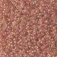 Dark Peach Lined Crystal AB, Colour-0275, Miyuki 11/0, 250g