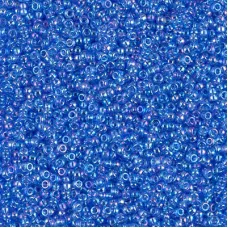 Transparent Lt.Sapphire AB Miyuki 15/0 seed beads, colour 0261, 100g Wholesale P... Transparent Lt.Sapphire AB Miyuki 15/0 seed beads, colour 0261, 100g Wholesale P...