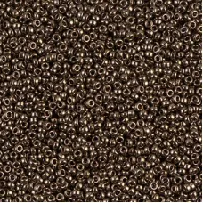 Bronze Opaque Metallic Miyuki 15/0 Seed Beads, 100g, Colour 0457 Bronze Opaque Metallic Miyuki 15/0 Seed Beads, 100g, Colour 0457