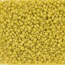 Yellow Frost Opaque Glazed Rainbow, Size 8/0 seed beads,, colour 4692, Wholesale...