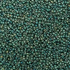 Olive Green Gold Luster Miyuki 15/0 Seed Beads, Colour 2067, Bulk 100g pack Olive Green Gold Luster Miyuki 15/0 Seed Beads, Colour 2067, Bulk 100g pack