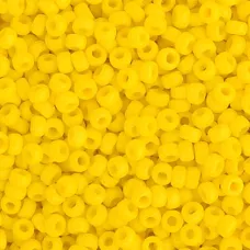Bulk Bag Yellow Opaque Miyuki 6/0 Seed Beads, 250g, Colour 0404 Bulk Bag Yellow Opaque Miyuki 6/0 Seed Beads, 250g, Colour 0404